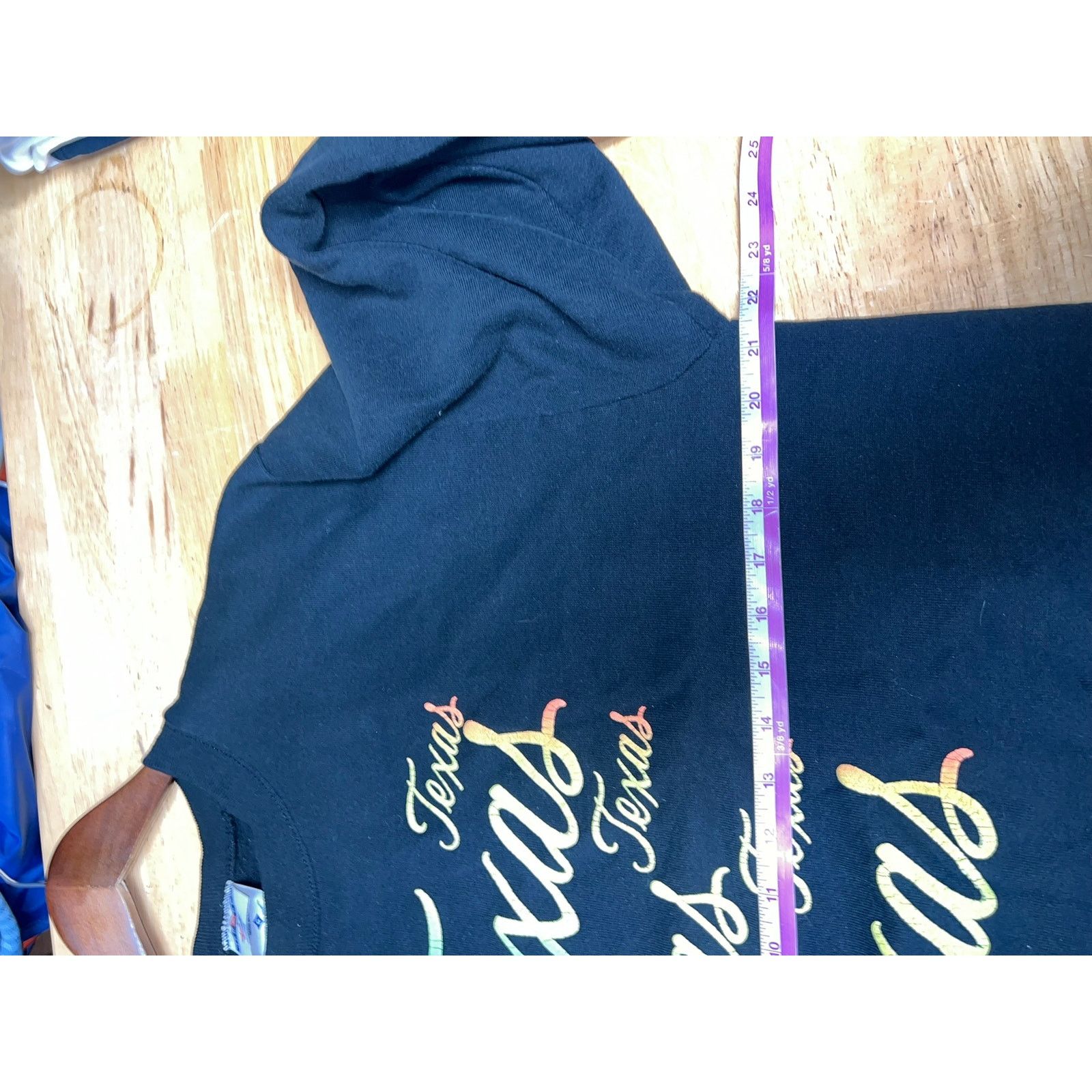Jerzees Vintage Texas Sweatshirt Crewneck State Gradient 90s 1990s L Size US L / EU 52-54 / 3 - 8 Thumbnail