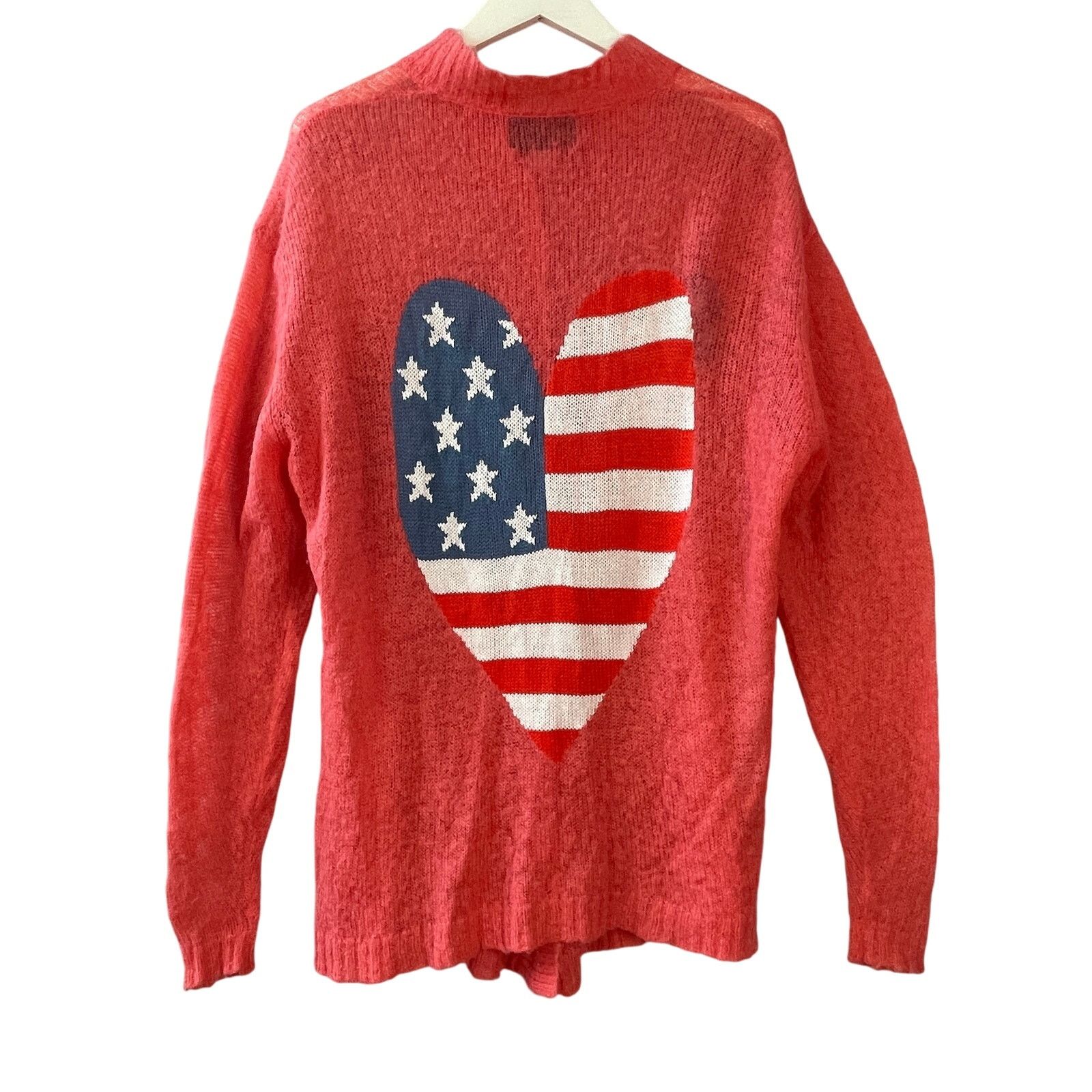 Wildfox Wildfox White Label Oversize Sheer Cardigan Sweater Size XS Size XS / US 0-2 / IT 36-38 - 3 Thumbnail