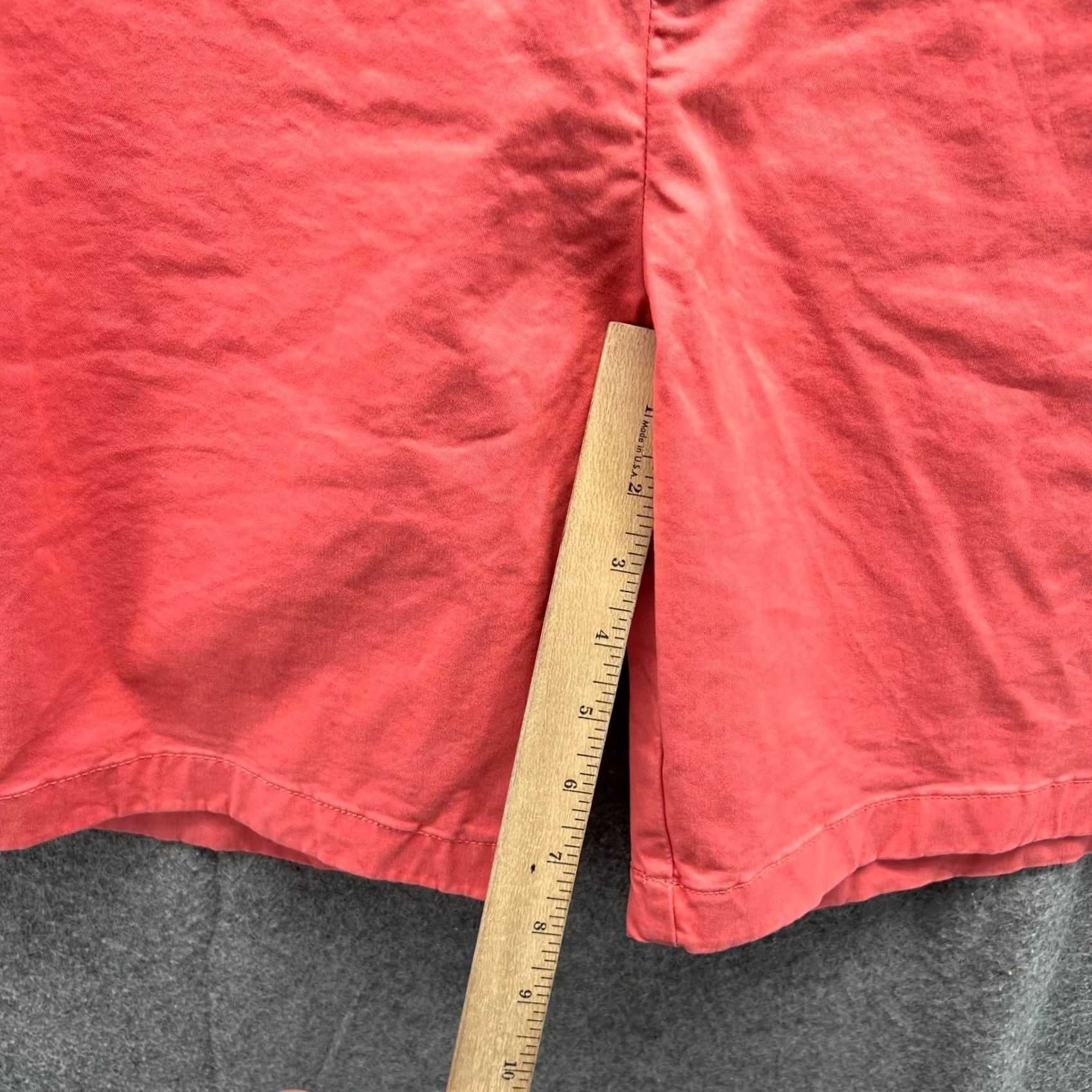Tommy Hilfiger Tommy Hilfiger Shorts Mens 42 Peach Chino Flat Front Canvas Cotton Classic Size US 42 / EU 58 - 7 Thumbnail