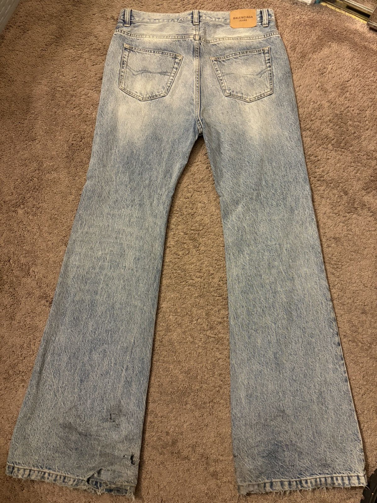 Balenciaga Balenciaga Lost Tape Flared Denim Size US 32 / EU 48 - 5 Thumbnail