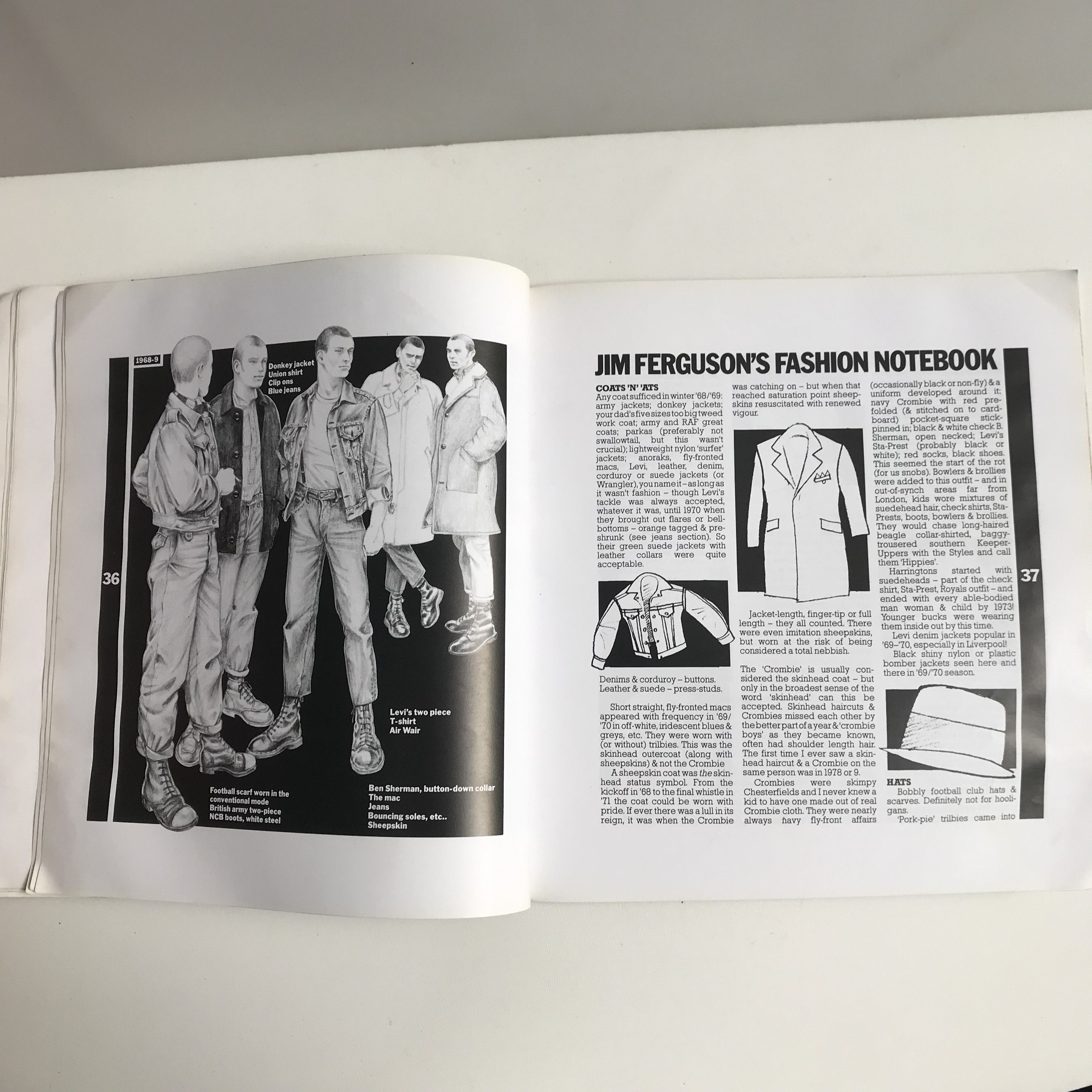 Vintage Skinhead - Nick Knight 1982 Omnibus Rare 1st PB Punk New Wav Size ONE SIZE - 6 Thumbnail