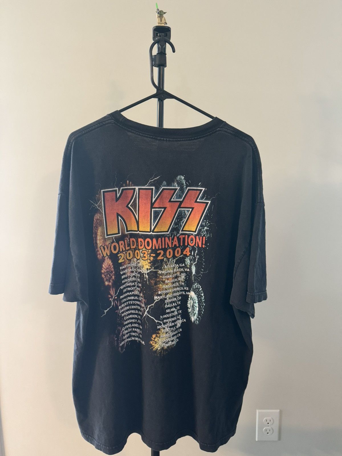 Vintage Kiss farewell tour tee Size US XL / EU 56 / 4 - 2 Thumbnail