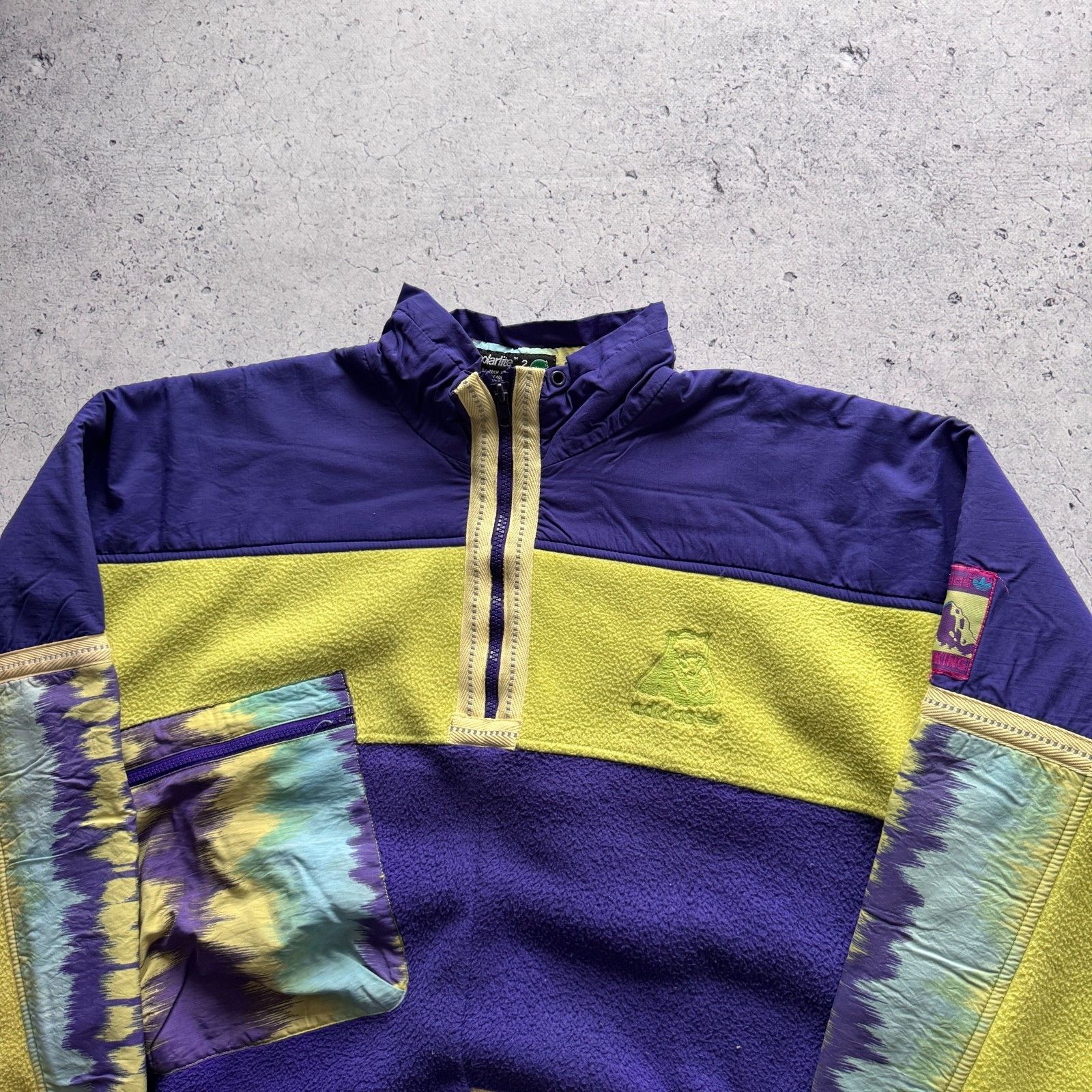 Adidas Vintage Adidas Trekking 90s Polarlite Fleece Outdoor Jacket Size US M / EU 48-50 / 2 - 3 Thumbnail