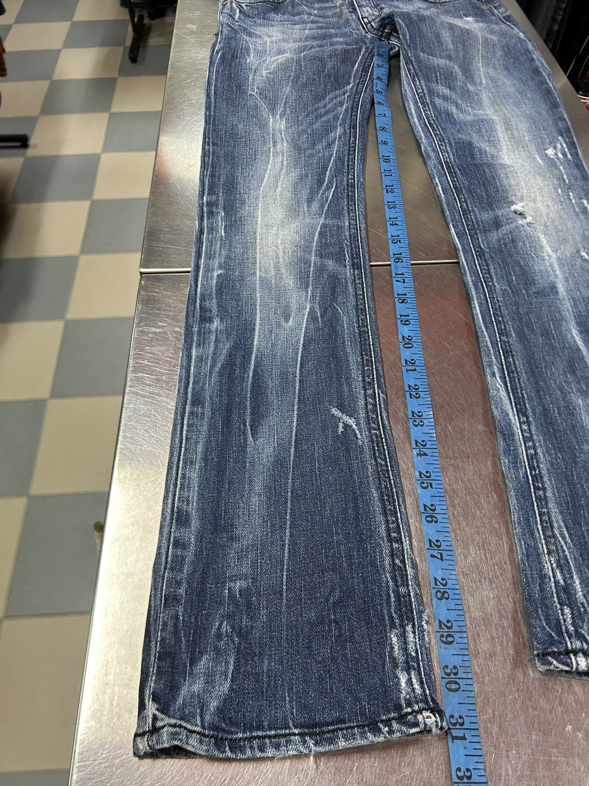 Adidas × Diesel Diesel X Adidas Super Faded Rusty Jeans Size US 29 - 24 Thumbnail