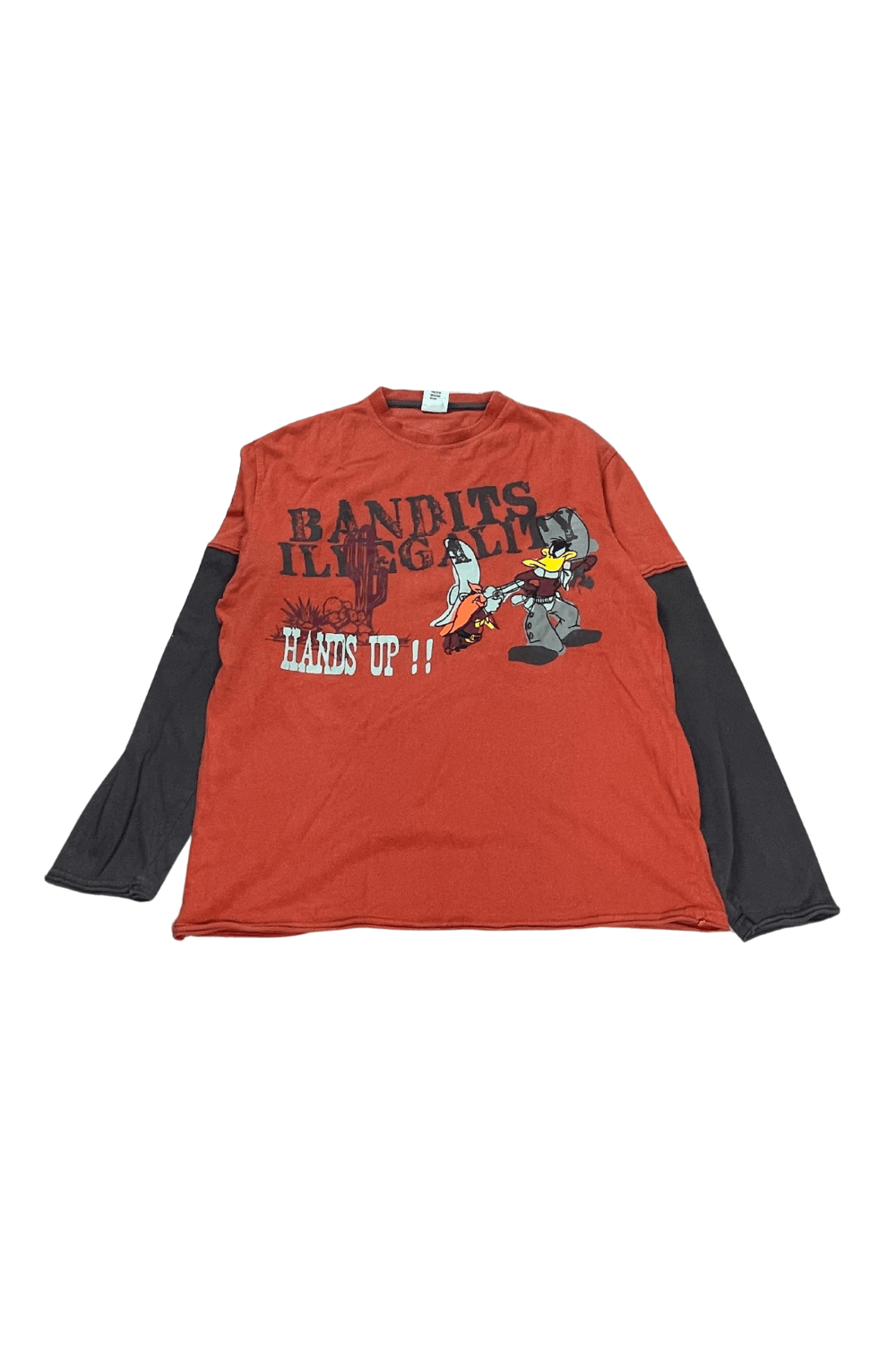 Vintage × Warner Bros 06 Looney Tunes “Bandits Illegality / Hands Up!” Faux Layer Size US M / EU 48-50 / 2 - 12 Thumbnail