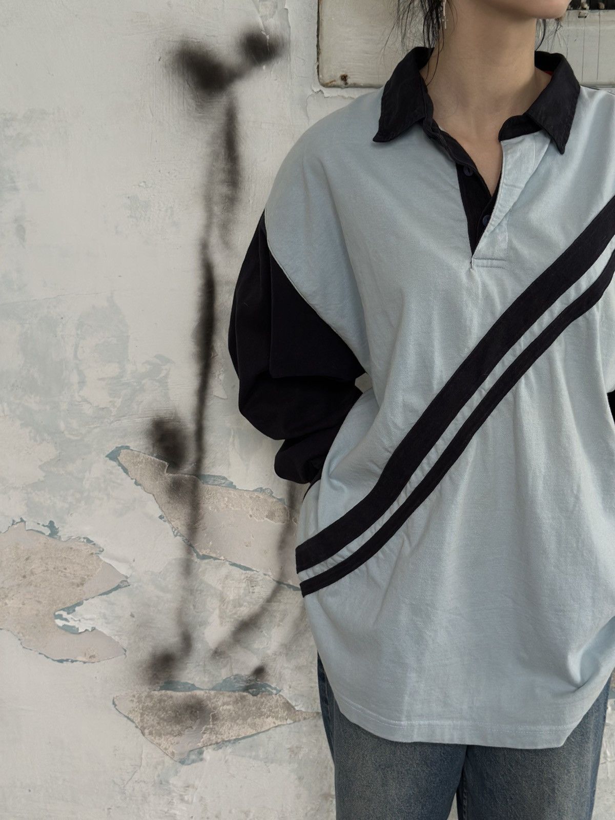Japan Blue VTG Japanese Style Avenue Size XL Long-sleeve T-shirts Size US XL / EU 56 / 4 - 4 Thumbnail