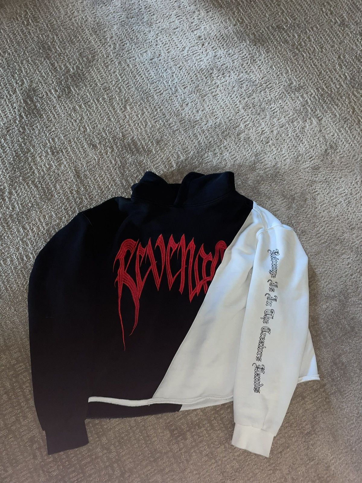 Revenge Revenge 2018 Split Hoodie (XL) Size US XL / EU 56 / 4 - 1 Thumbnail