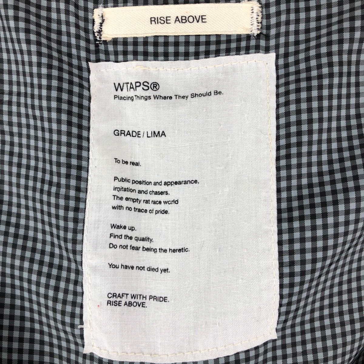 Neighborhood × Wtaps Rare! WTAPS Neighborhood Rise Above Bomber Jacket Size US L / EU 52-54 / 3 - 8 Thumbnail