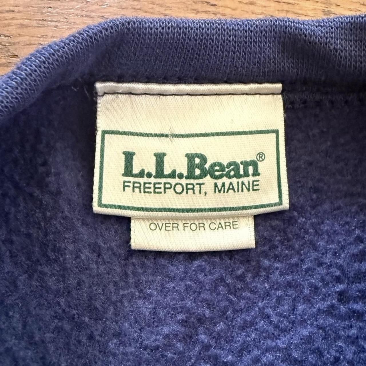 L.L. Bean Vintage 90s L.L.Bean Blank Crewneck Sweatshirt Size US M / EU 48-50 / 2 - 3 Thumbnail