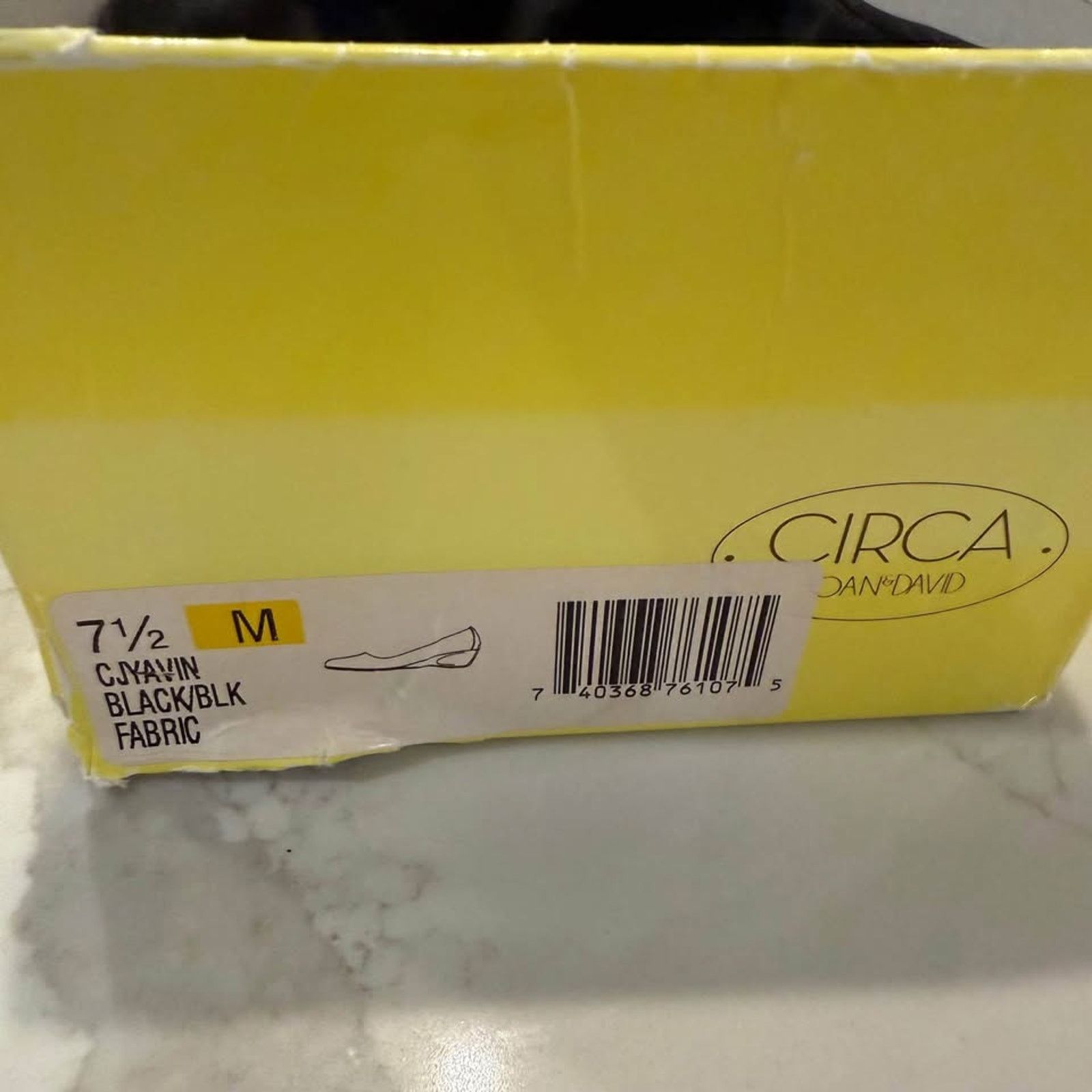 C1RCA Circa Joan & David Black Slip On Wedge Pumps Women’s 7.5M Size US 7.5 / IT 37.5 - 8 Thumbnail