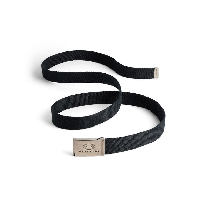 Balenciaga o1w1db10126 Size: OS / Unity Skater Belt in Black Size ONE SIZE - 2 Thumbnail