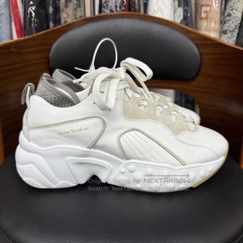 Acne Studios Acne Studios White Platform Dad Shoes Size US 8 / EU 41 - 4 Thumbnail