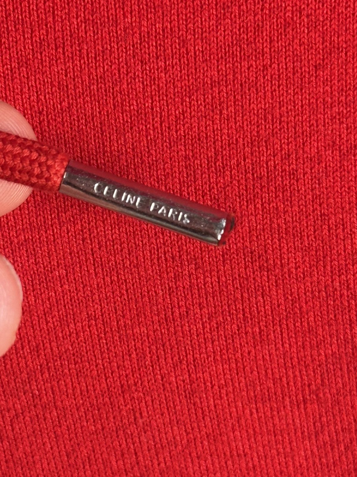 Celine ICONIC🍷 FALL/WINTER 2020 CELINE PARIS CASHMERE LOGO HOODIE Size US M / EU 48-50 / 2 - 5 Thumbnail