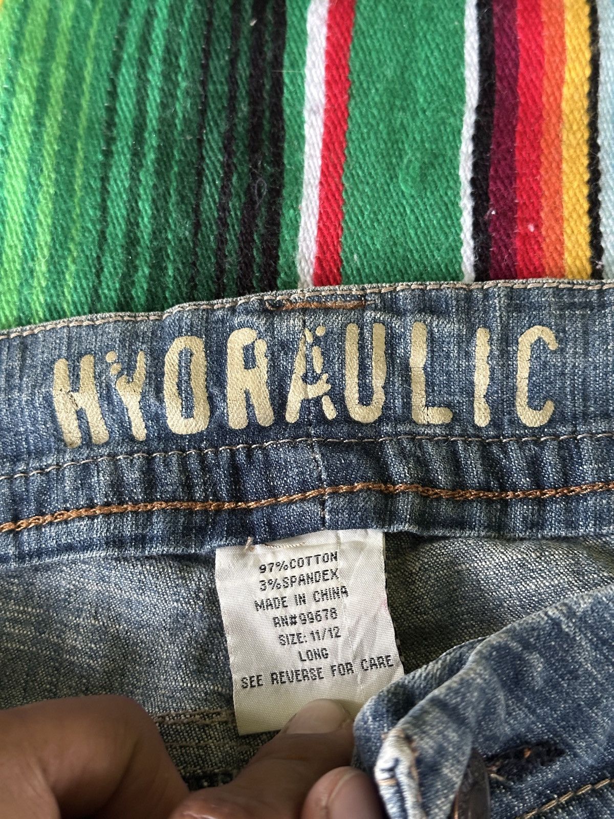Kapital Flare 90s Style Hydraulic Denim 34x43 Size US 34 / EU 50 - 7 Thumbnail