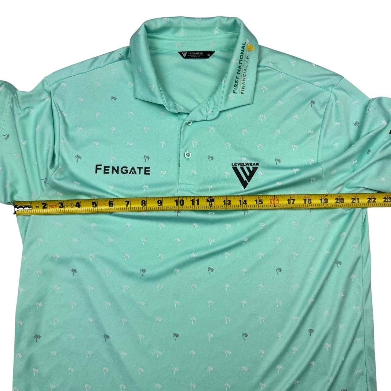 Other NEW PGA Tour Levelwear x Fengate Taylor Pendrith Men's Polo Size US L / EU 52-54 / 3 - 8 Thumbnail