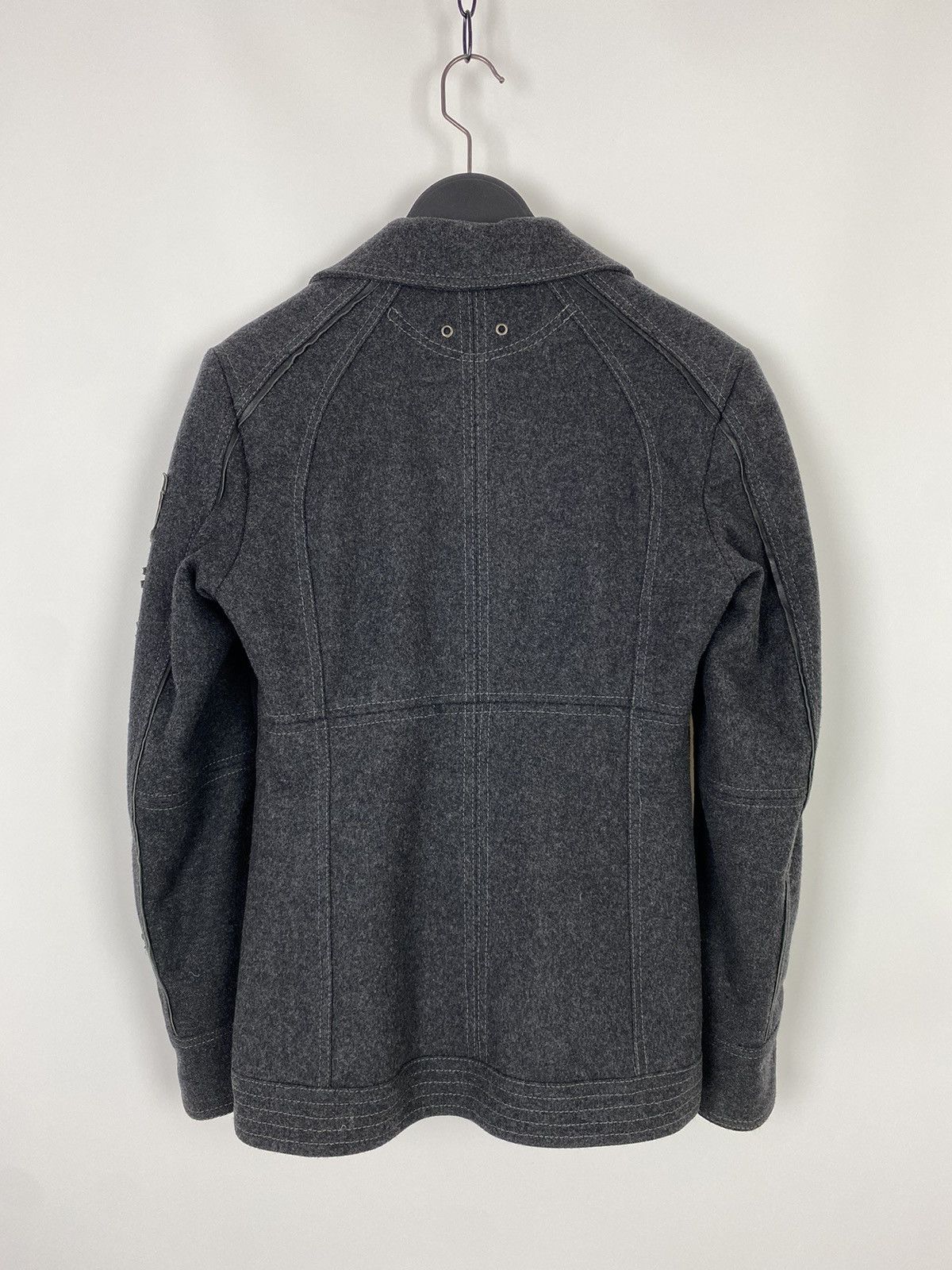 Costume National Y2K Vintage C’N’C for Ducati Double Breasted Wool Rider Coat Size S / US 4 / IT 40 - 18 Thumbnail