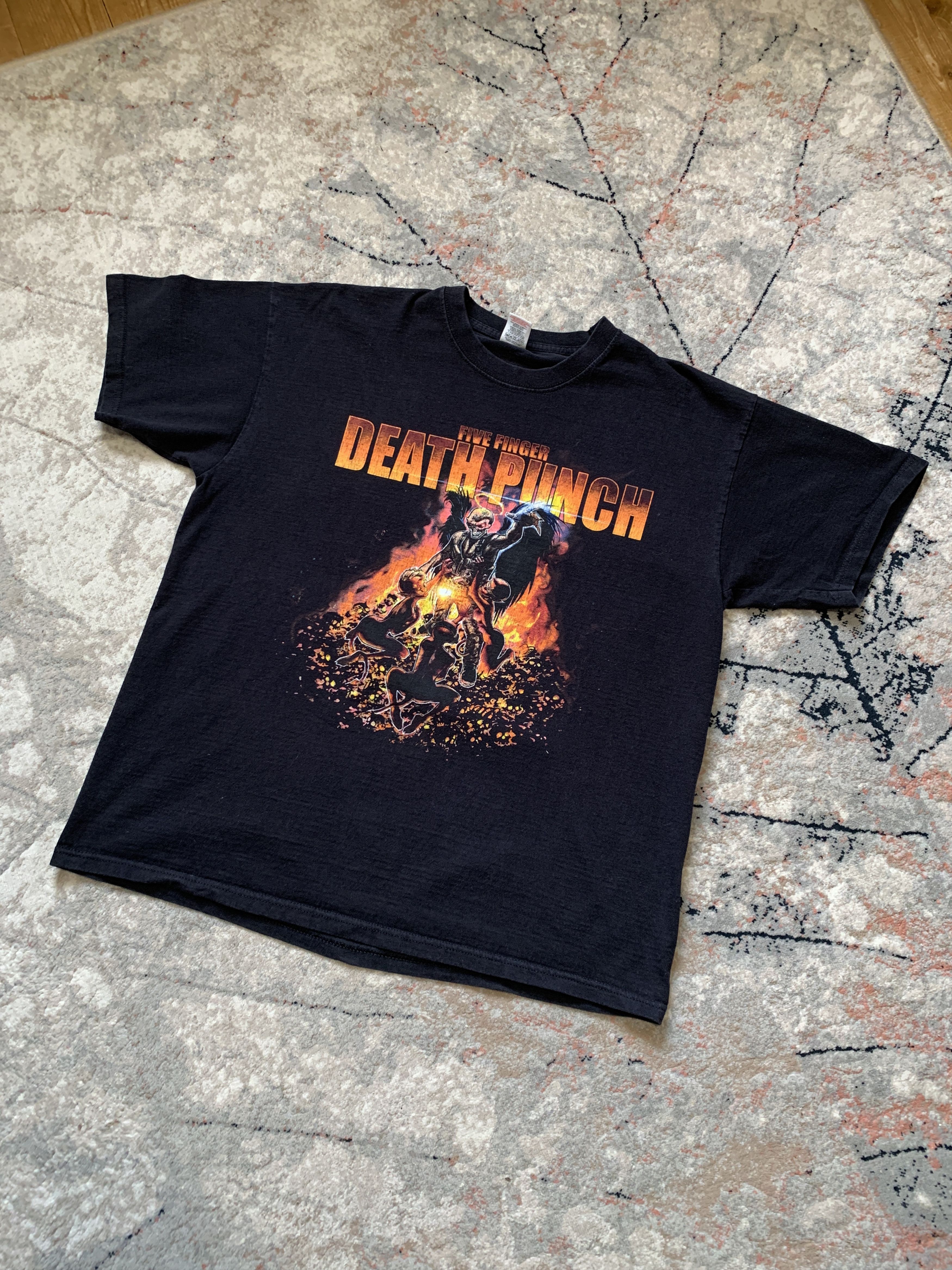 Band Tees Death Pinch Five Fingers 2013 Tour Size US XL / EU 56 / 4 - 1 Thumbnail