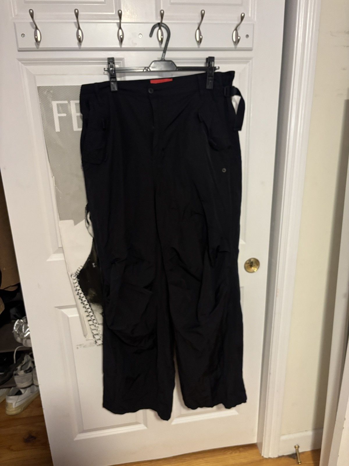 032c black nylon casual pants Size US 38 / EU 54 - 1 Thumbnail