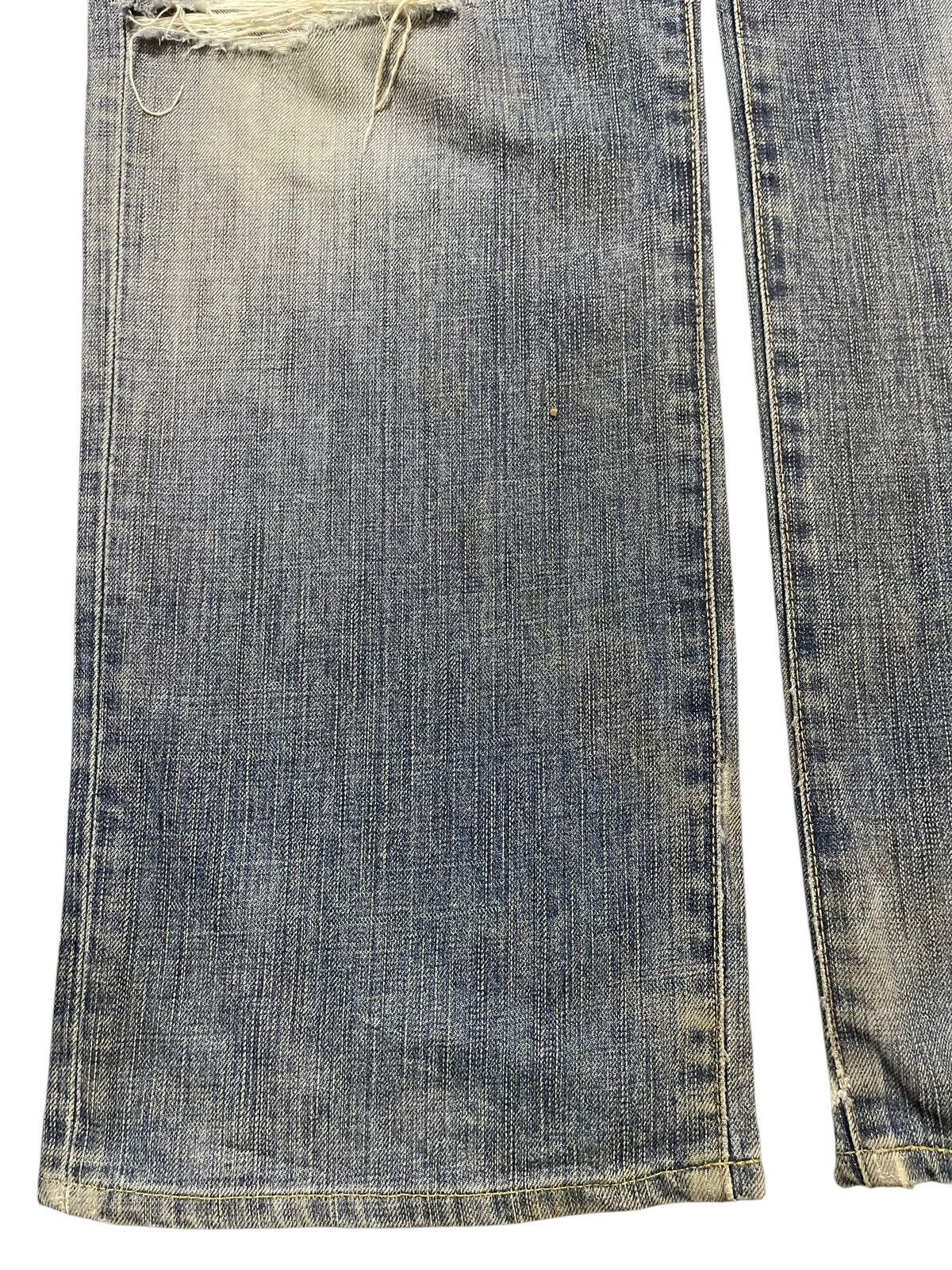 Vintage Edwin 503 Faded Wash Distressed Style Jeans