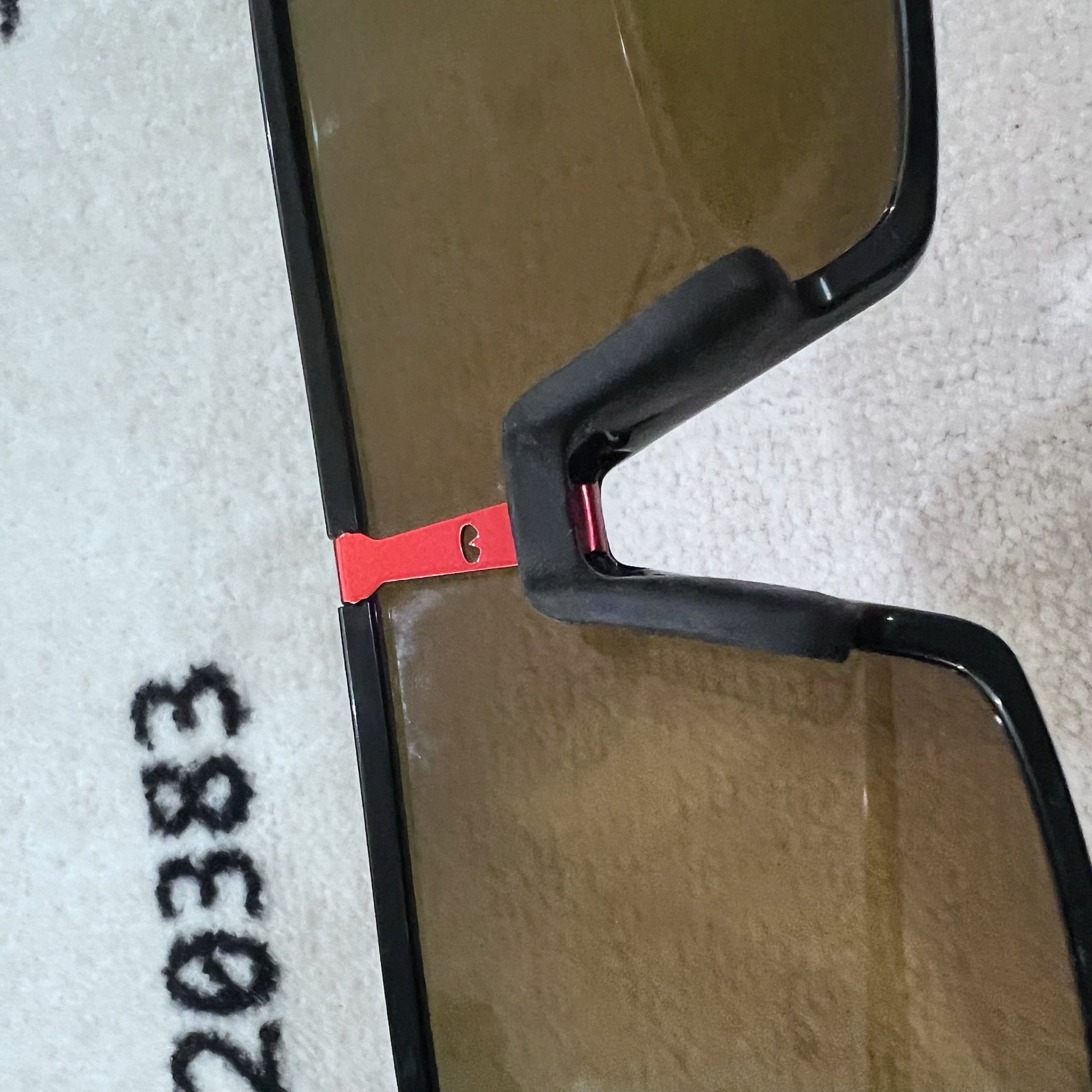 Oakley Oakley Sutro S Prizm Lens Ruby Black Frame Sunglasses Size ONE SIZE - 8 Thumbnail