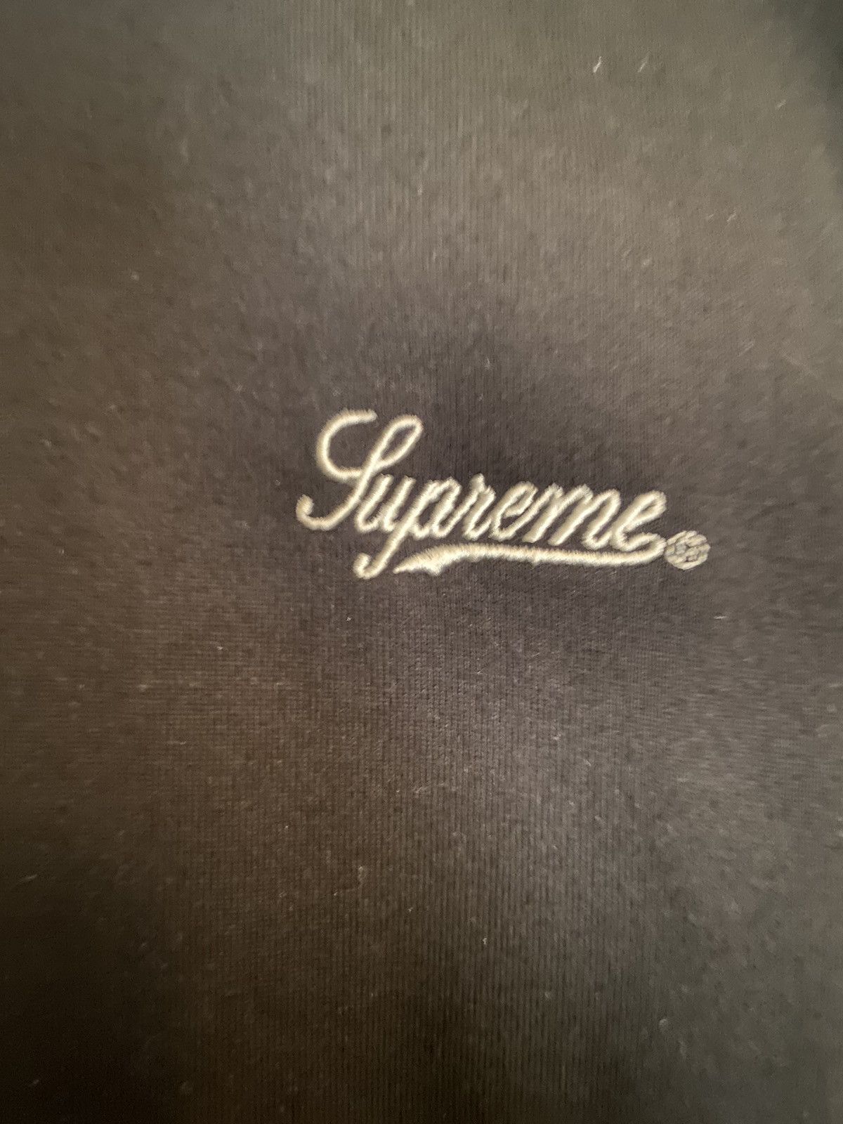 Supreme Supreme Long Sleeve Hoodie Black Gray Hood Large Size US L / EU 52-54 / 3 - 5 Thumbnail
