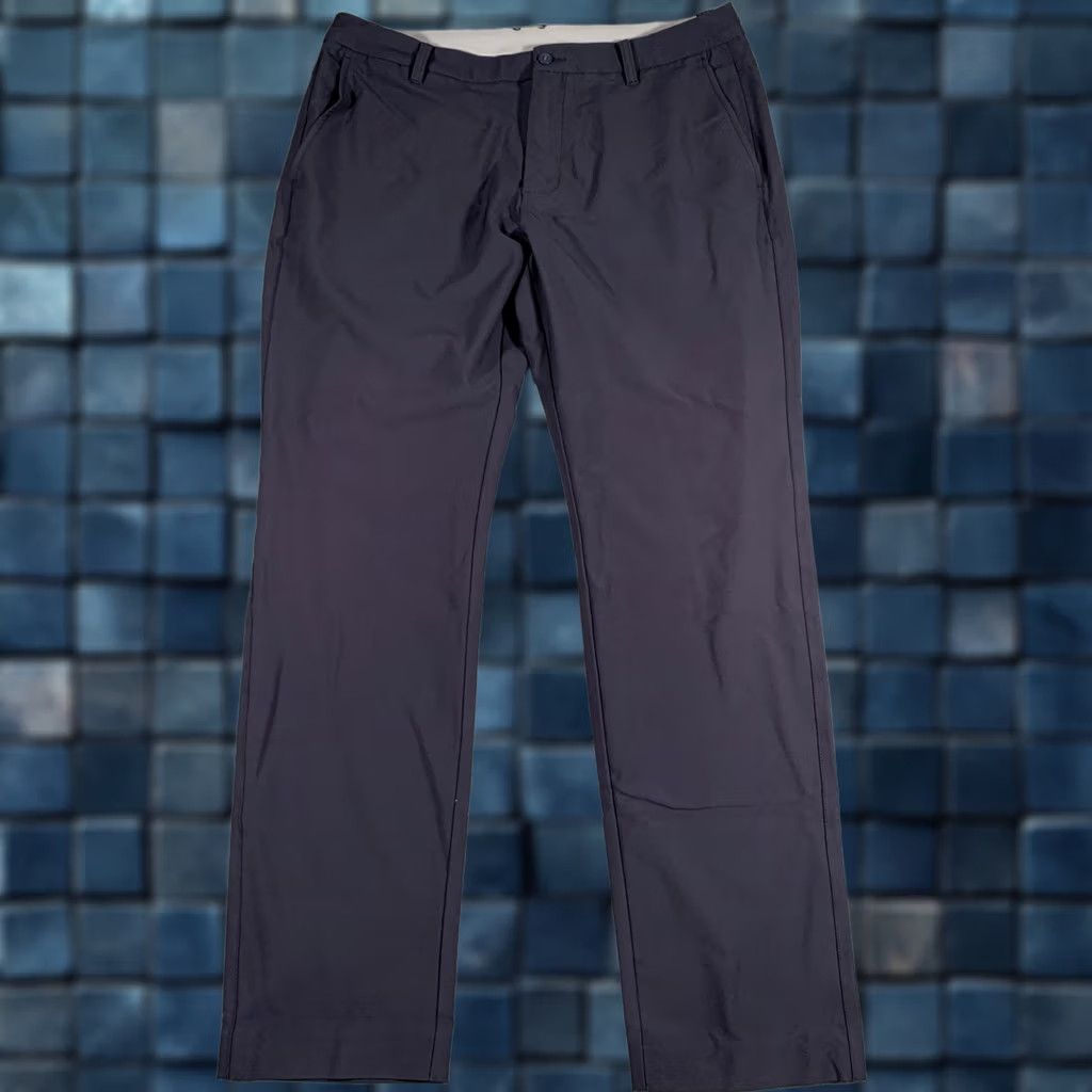 Footjoy FootJoy Golf Pants Mens 36x32 Navy Performance Stretch Flat Front Lightweight Size US 36 / EU 52 - 1 Thumbnail