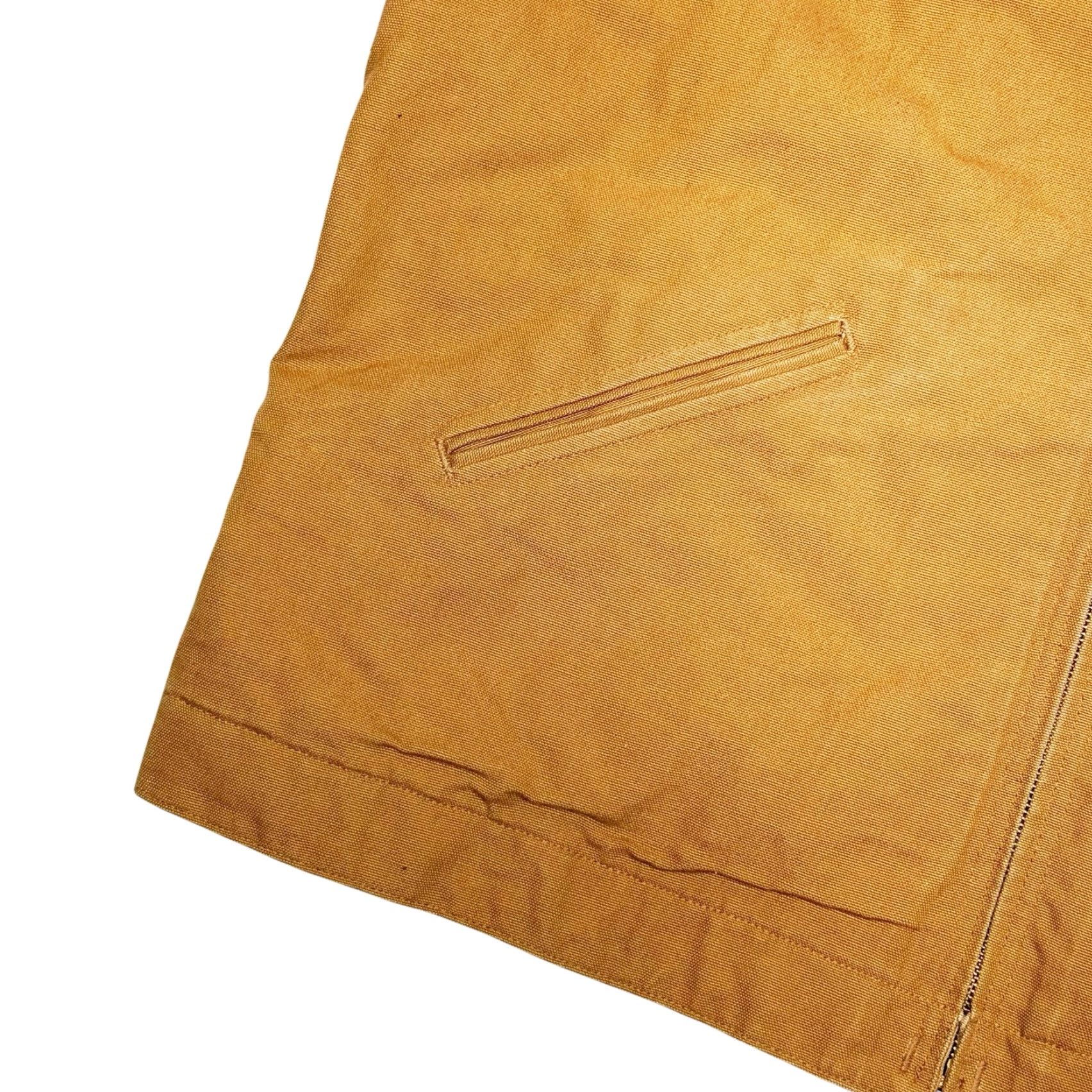 Carhartt VINTAGE Carhartt Detroit J01 Jacket Brown Blanket Lined Size 50 Tall USA Workwear Jacket Mens Regular Long Zip Size US M / EU 48-50 / 2 - 4 Thumbnail