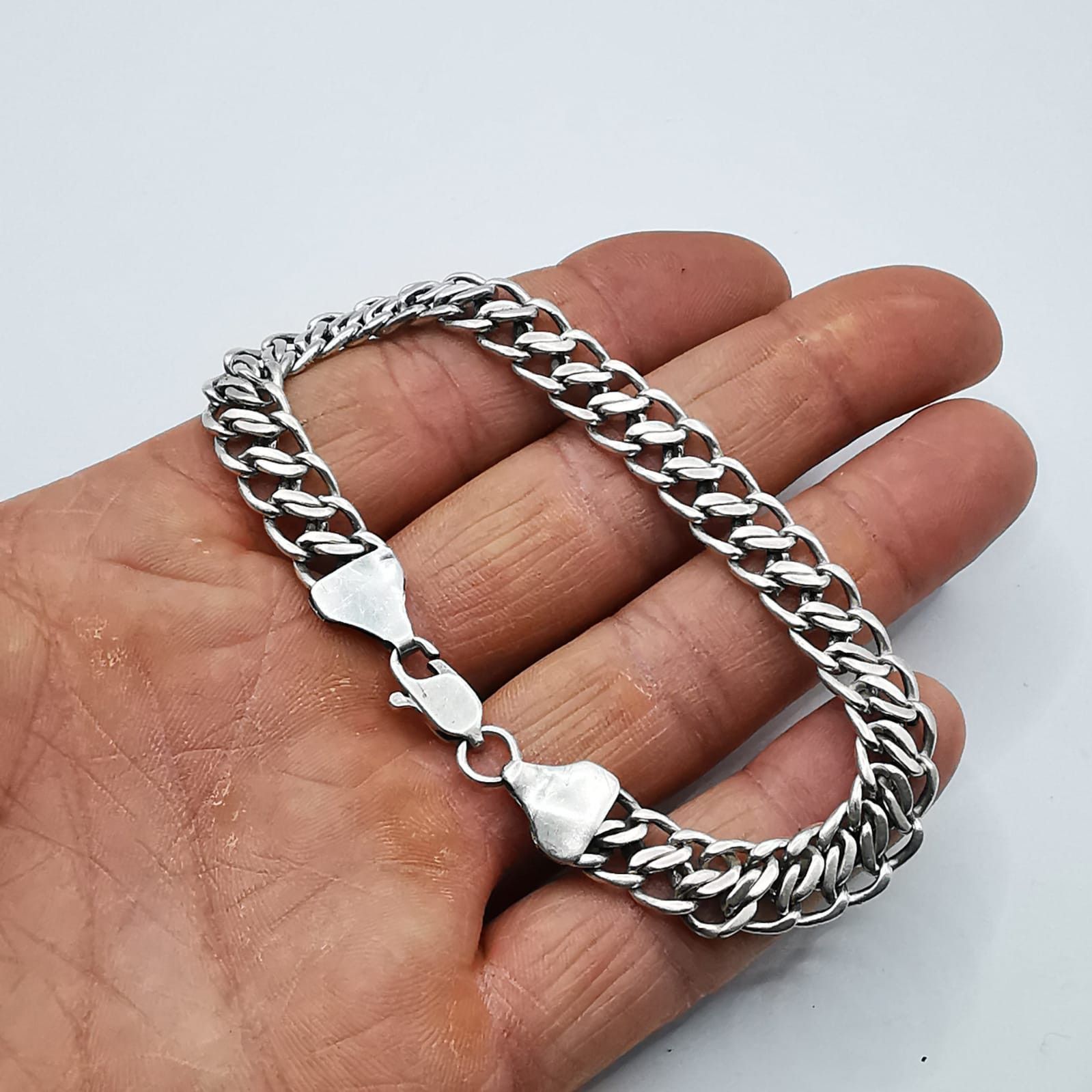 Vintage Vintage Bracelet Jewelry,925 Sterling Silver,Handmade 24g Size ONE SIZE - 6 Thumbnail