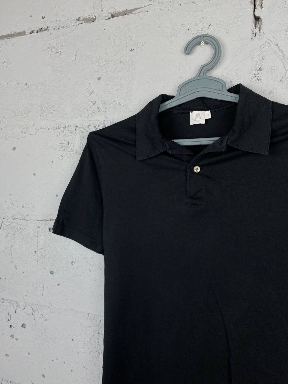 Sunspel Sunspel Black Piquet Polo Size S Size US S / EU 44-46 / 1 - 1 Thumbnail