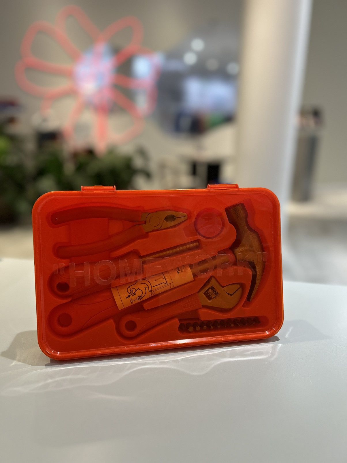 Ikea × Virgil Abloh Virgil Abloh x IKEA MARKERAD "HOMEWORK" Toolkit Orange Size ONE SIZE - 1 Thumbnail