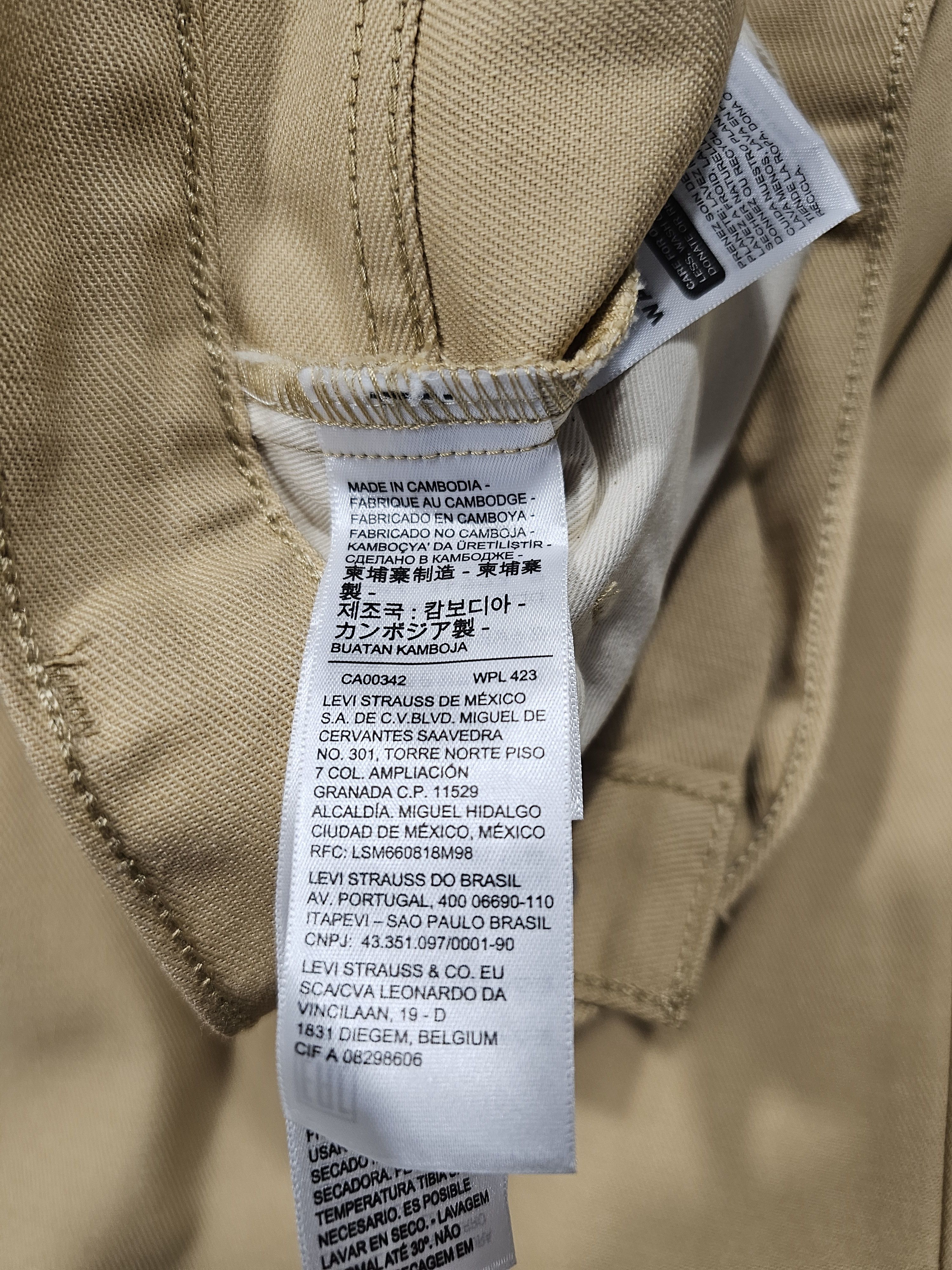 Levi's Vintage Clothing Levi's Vintage Clothing Sta-Prest 5-Pocket Pant Big E Repro Size US 30 / EU 46 - 11 Thumbnail