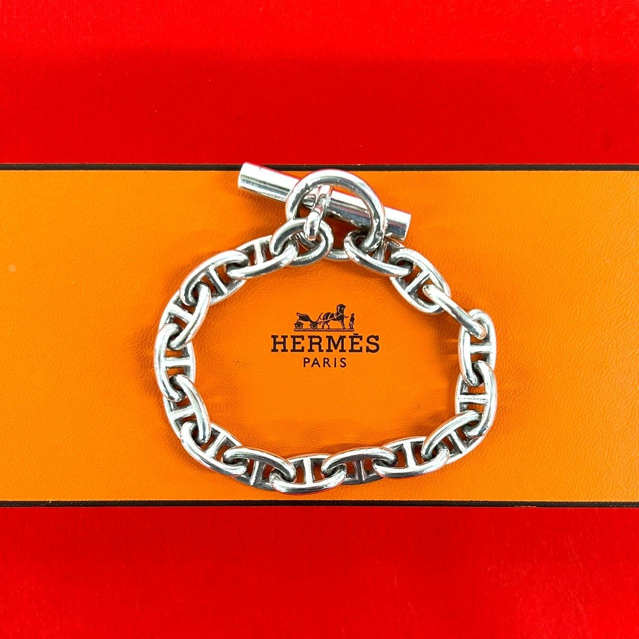 Hermes Hermes Hermes Chaine d’Ancre MM Bracelet Precious Metal Bracelet DUTY FREE for USA Size ONE SIZE - 1 Thumbnail