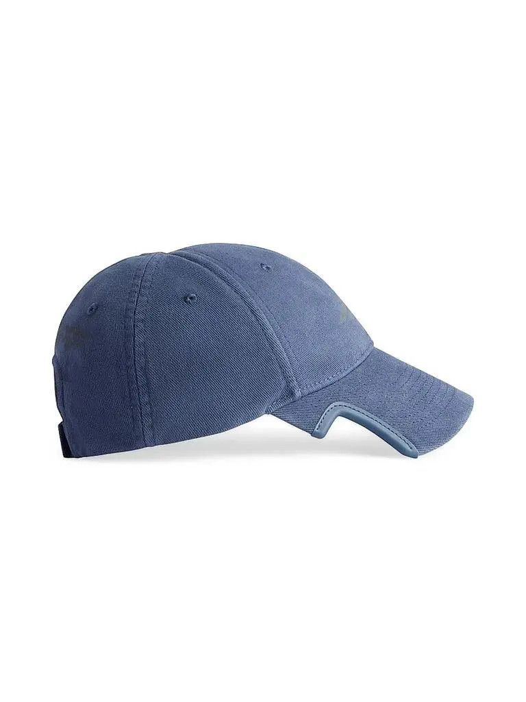 Balenciaga o1srvl11e0426 Size: M / 3B Stencil Hat / Cap in Blue Size ONE SIZE - 3 Thumbnail