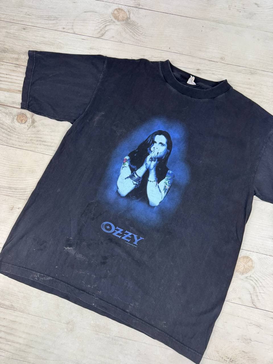 Ozzy Osbourne Vintage 1995 Ozzy Osbourne The Best Of British T Shirt Size US XL / EU 56 / 4 - 4 Thumbnail