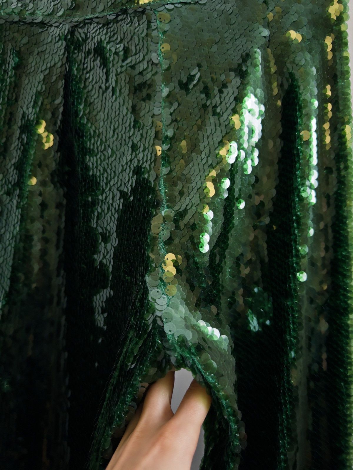 Gucci La Veste x Gucci Vault Green Sequin Pants – Limited Edition Size 26" / US 2 / IT 38 - 7 Thumbnail