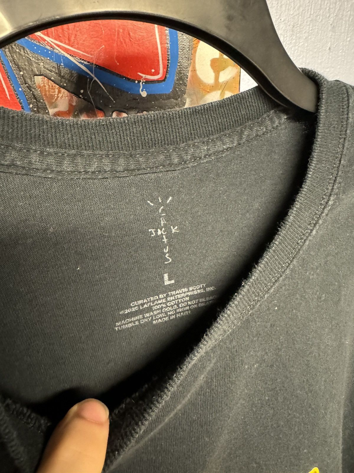 Travis Scott Travis Scott Astro Portrait Tee Black Large Size US L / EU 52-54 / 3 - 9 Thumbnail