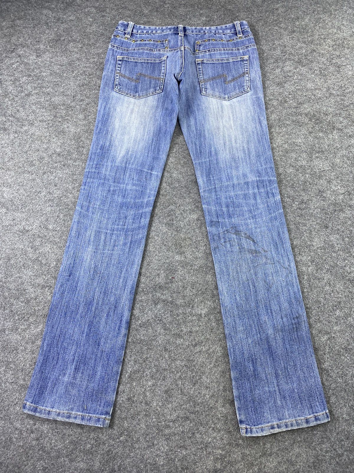 Japanese Brand Japanese Brand Karen Blue Wash Jeans - J1023 Size 29" - 5 Thumbnail