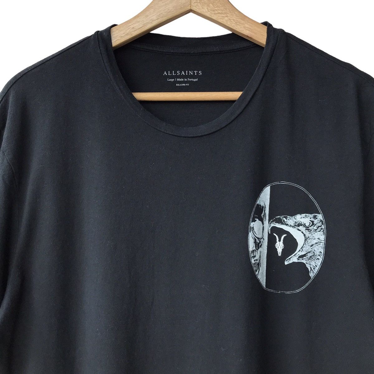 Allsaints Allsaints London SS20 Raptor Rear Logo Tee Size US L / EU 52-54 / 3 - 3 Thumbnail