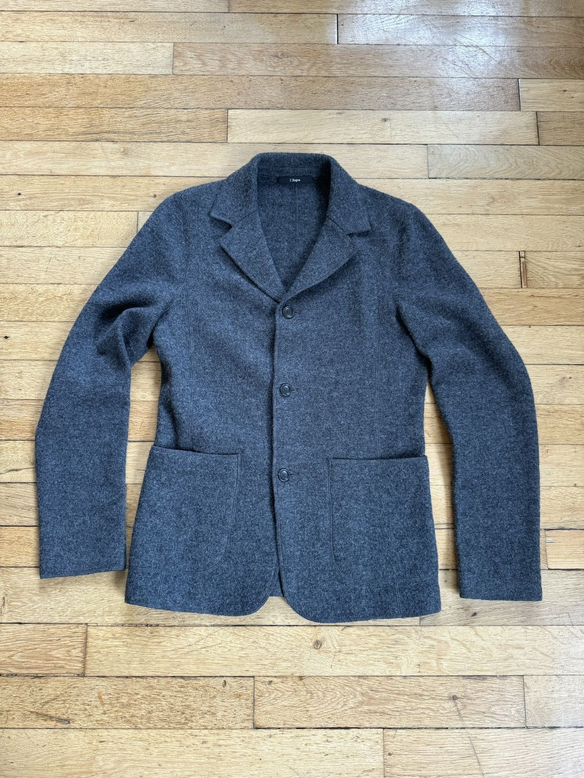 Z Zegna Zegna Business Casual Wool Blazer Size 46R - 1 Thumbnail