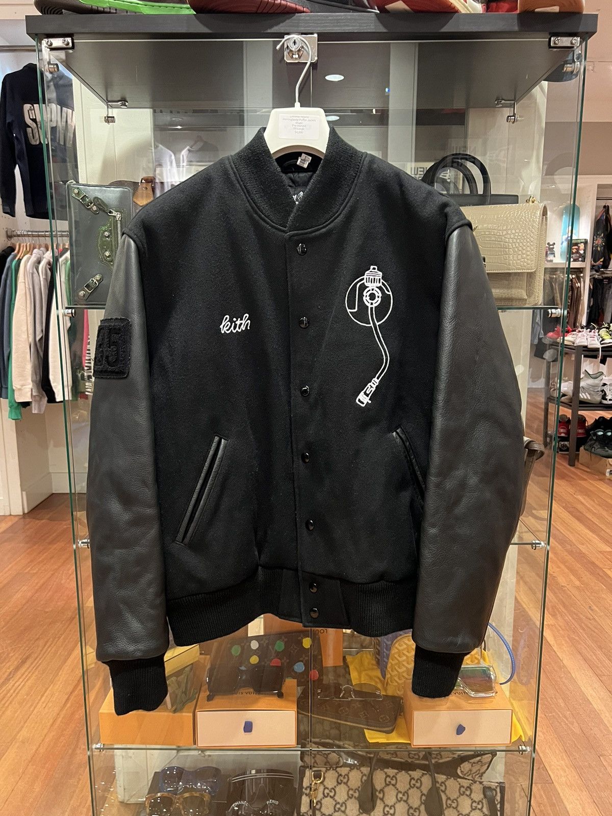 Kith Kith Goldenbear Def Jam Records Varsity Letterman Jacket Grailed