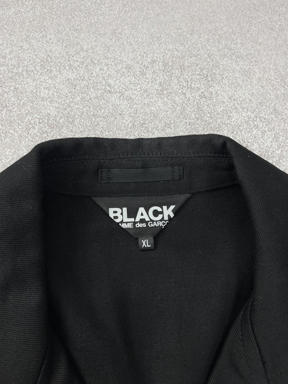 Comme des Garcons × Comme des Garcons Black × Japanese Brand Comme des Garcons Black Bondage Biker Moto Jacket Men’s Size US XL / EU 56 / 4 - 7 Thumbnail