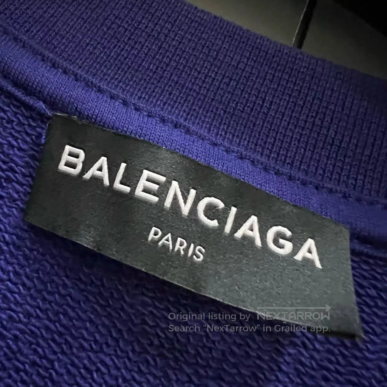 Balenciaga Balenciaga Small Logo Print Sweatshirt. Size XS / US 0-2 / IT 36-38 - 3 Thumbnail