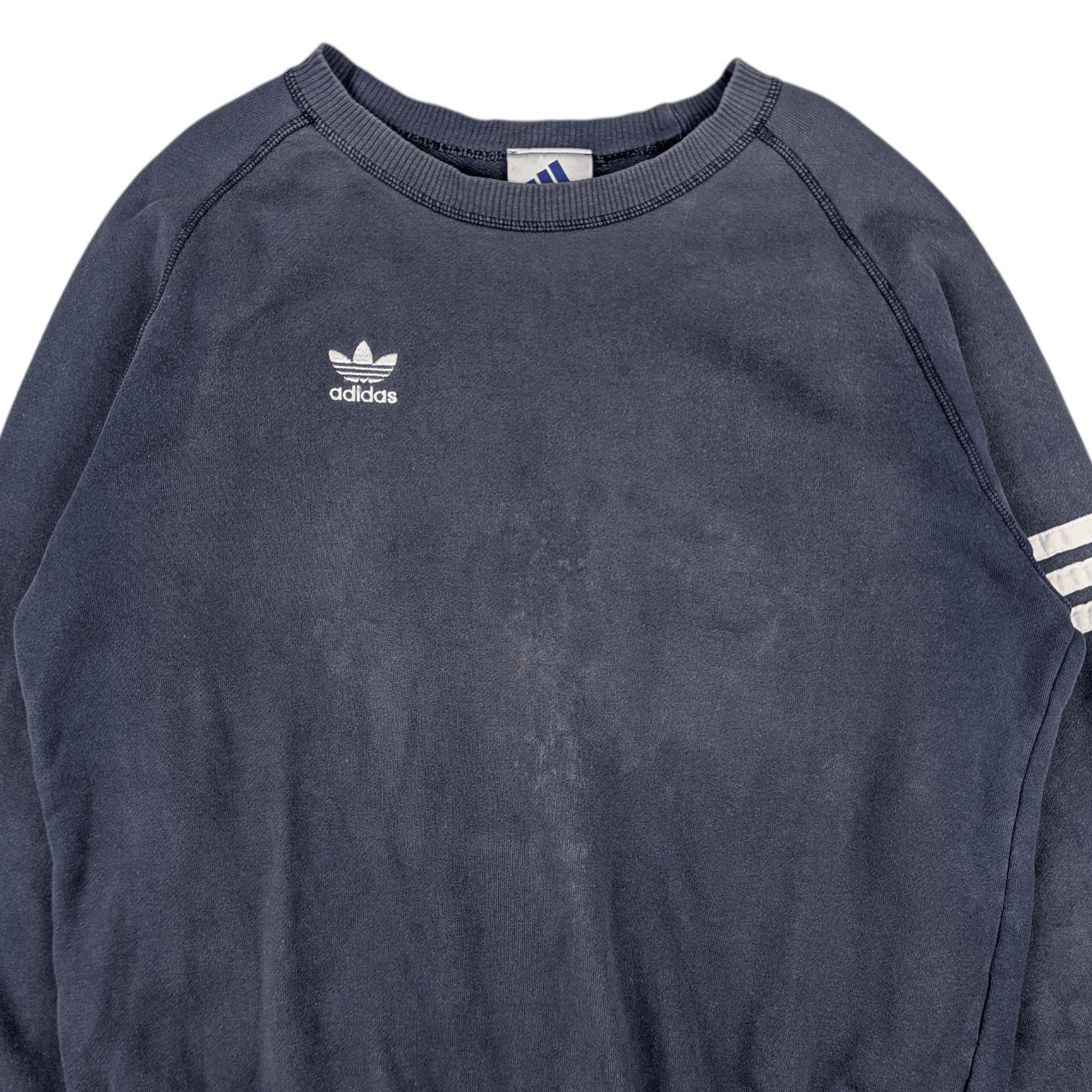 Adidas Vintage 90's ADIDAS Trefoil Jumper Sweatshirt Size US M / EU 48-50 / 2 - 6 Thumbnail