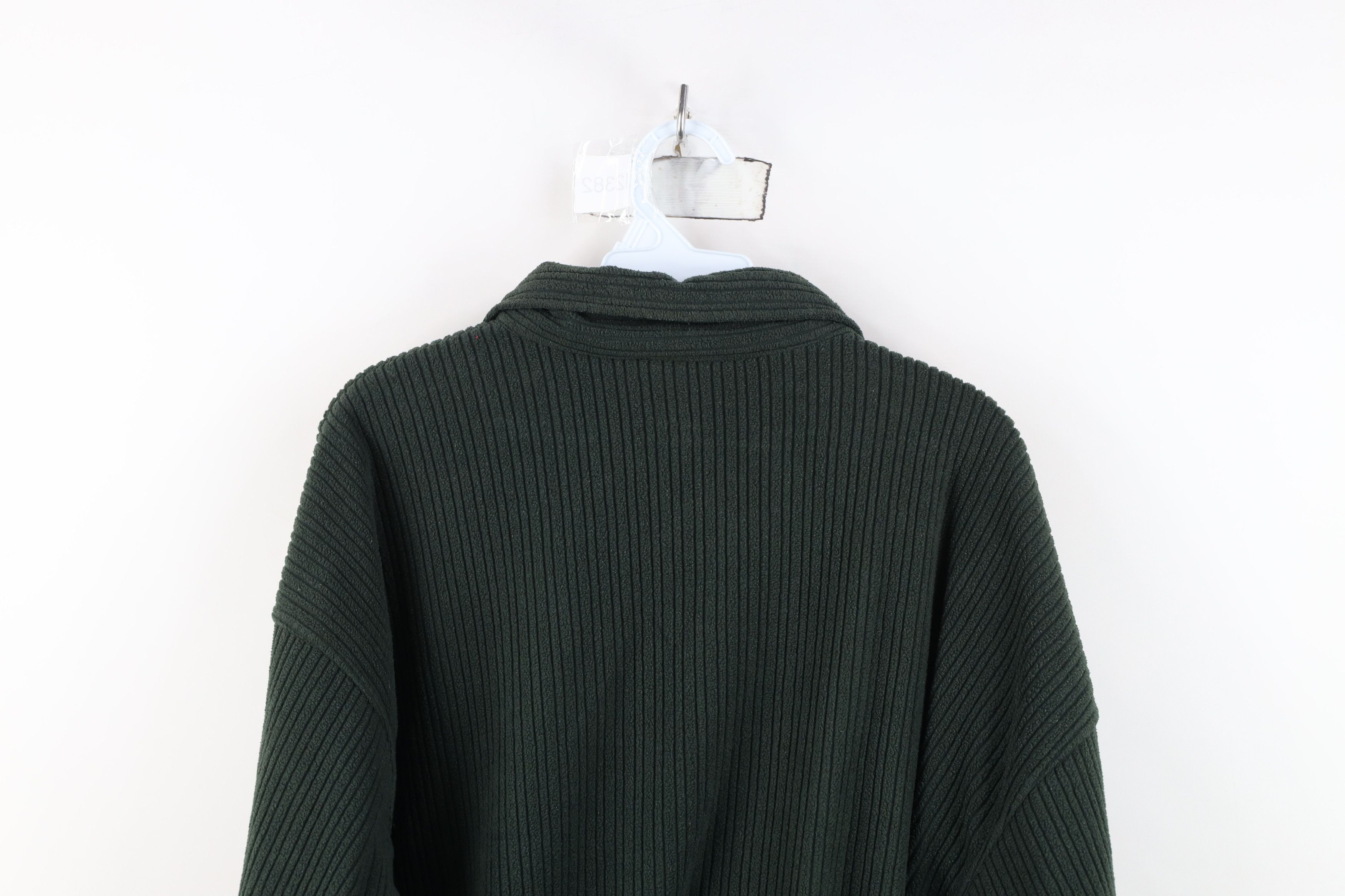 Vintage Vintage 90s Y2K Streetwear Ribbed Collars Long Sleeve Polo Size US L / EU 52-54 / 3 - 12 Thumbnail