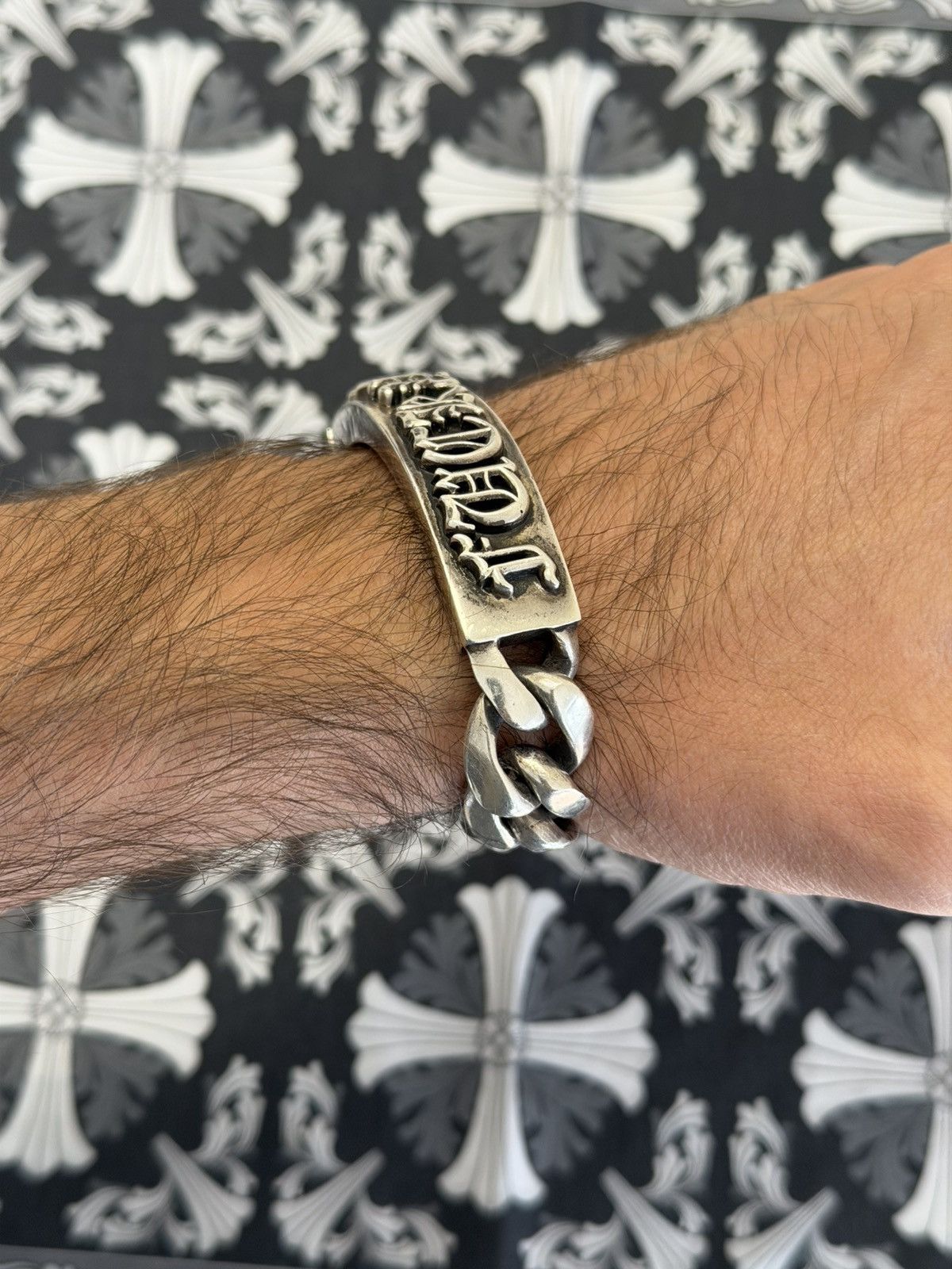 Chrome Hearts Chrome Hearts ‘Fuck You’ Bracelet Size ONE SIZE - 8 Thumbnail