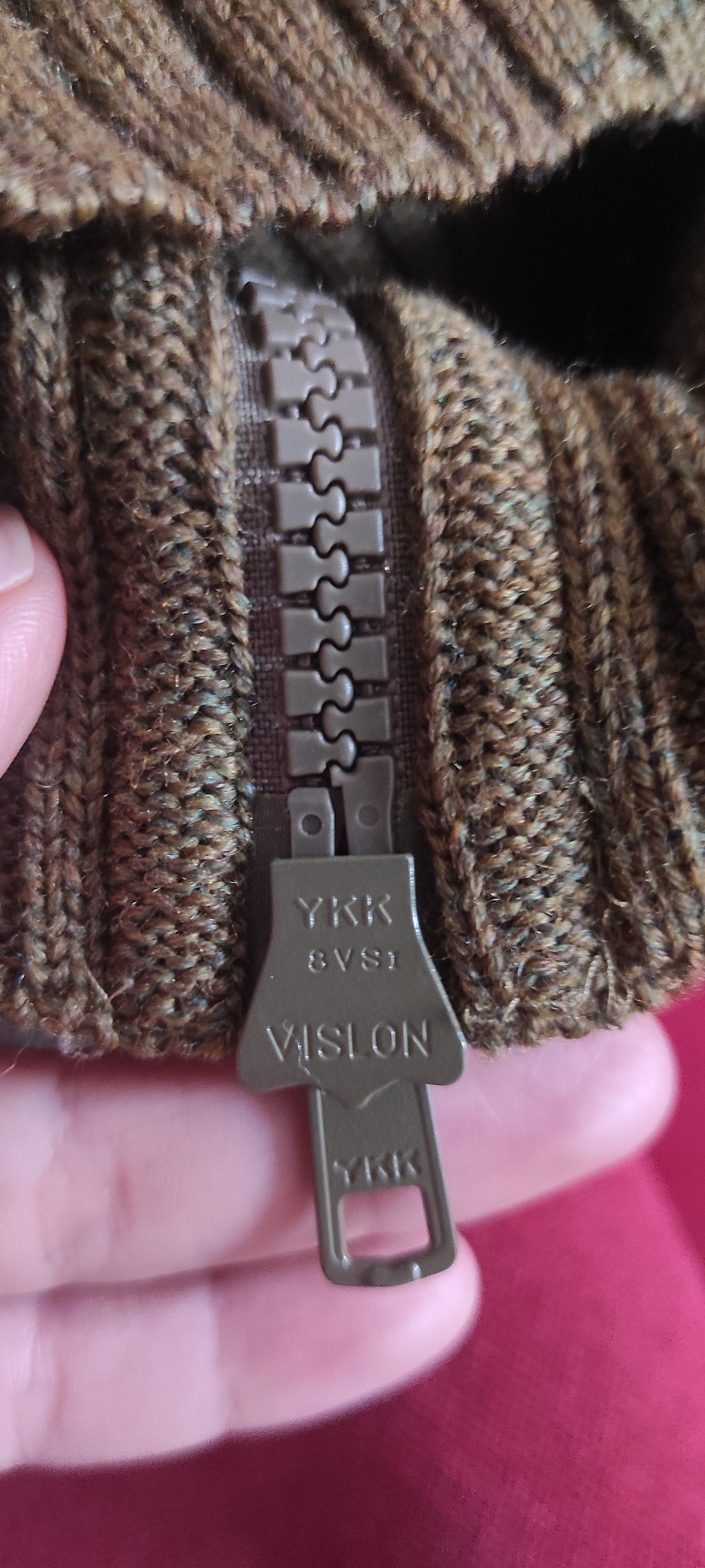 Other KYUSO Joke & Egidio Virgin Wool Sweater Bouble Zipper Green Size M / US 6-8 / IT 42-44 - 18 Thumbnail