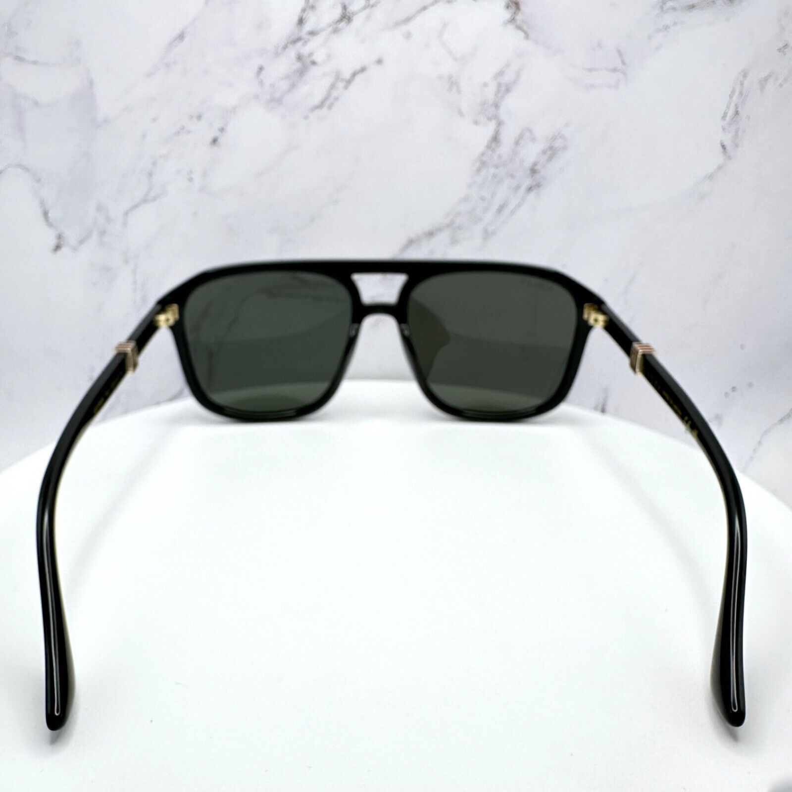 Gucci New Gucci Sunglasses Black Aviator Red Green Gold Logo Size ONE SIZE - 17 Thumbnail