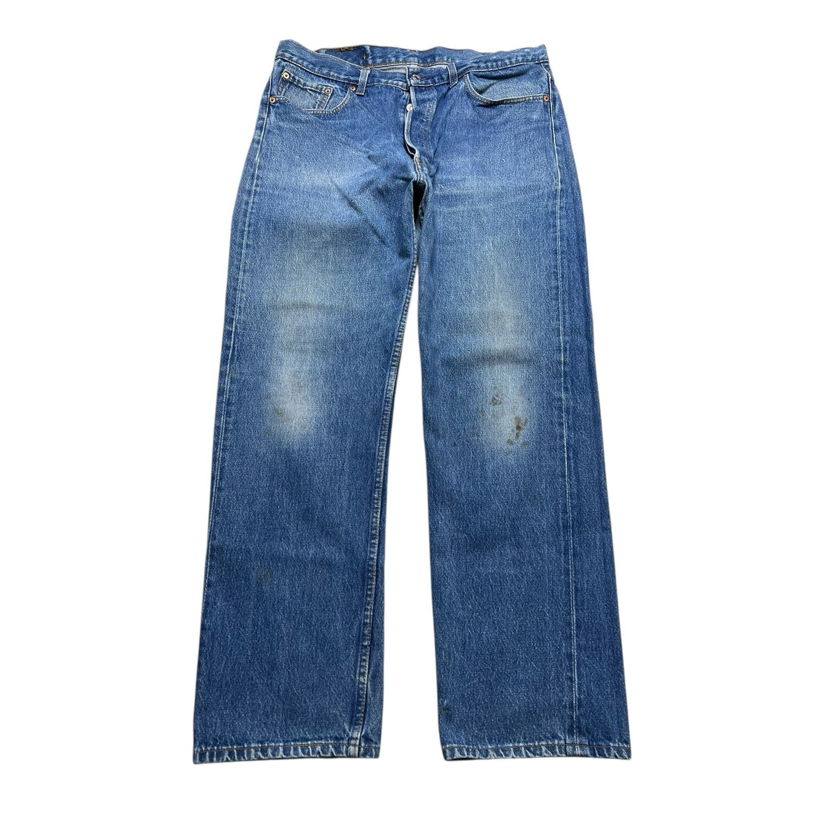 Levi's Levi’s 80s 501 Jeans Men’s 38x30 USA Vintage Actual 35x29 Size US 38 / EU 54 - 1 Thumbnail