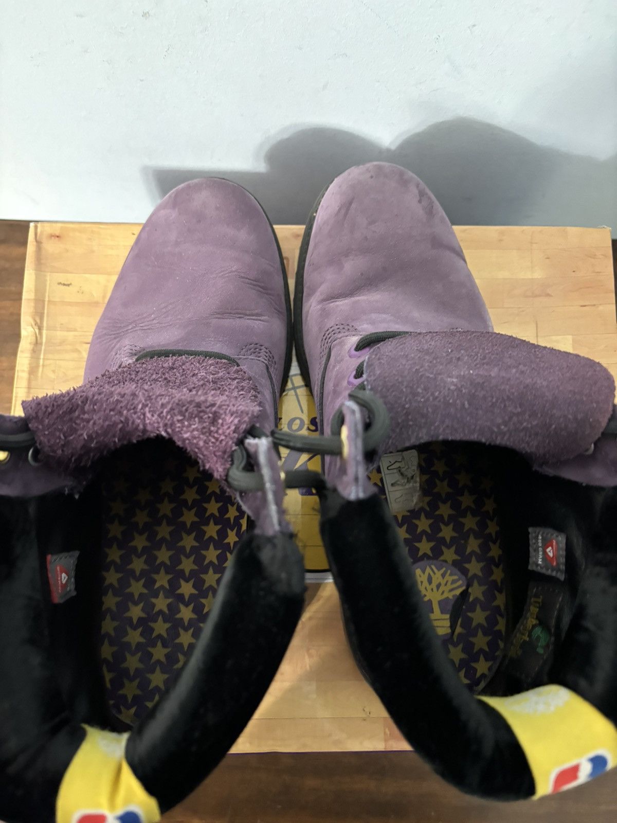 NBA × Timberland Timberland 6” Boot NBA Los Angeles Lakers Size US 10 / EU 43 - 7 Thumbnail