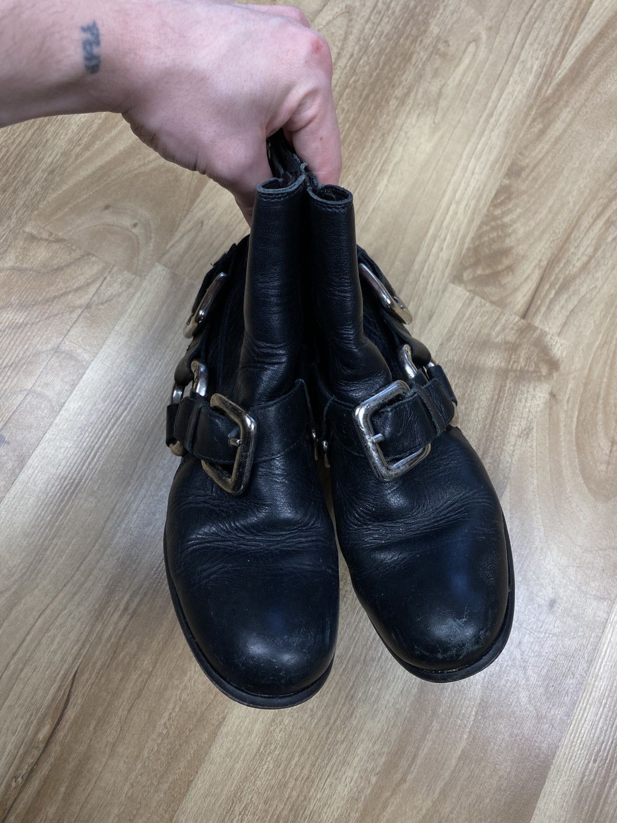 Zadig & Voltaire Avantgarde Zadig & Voltaire Leather Rock Western Boots Y2K Size US 6 / IT 36 - 5 Thumbnail